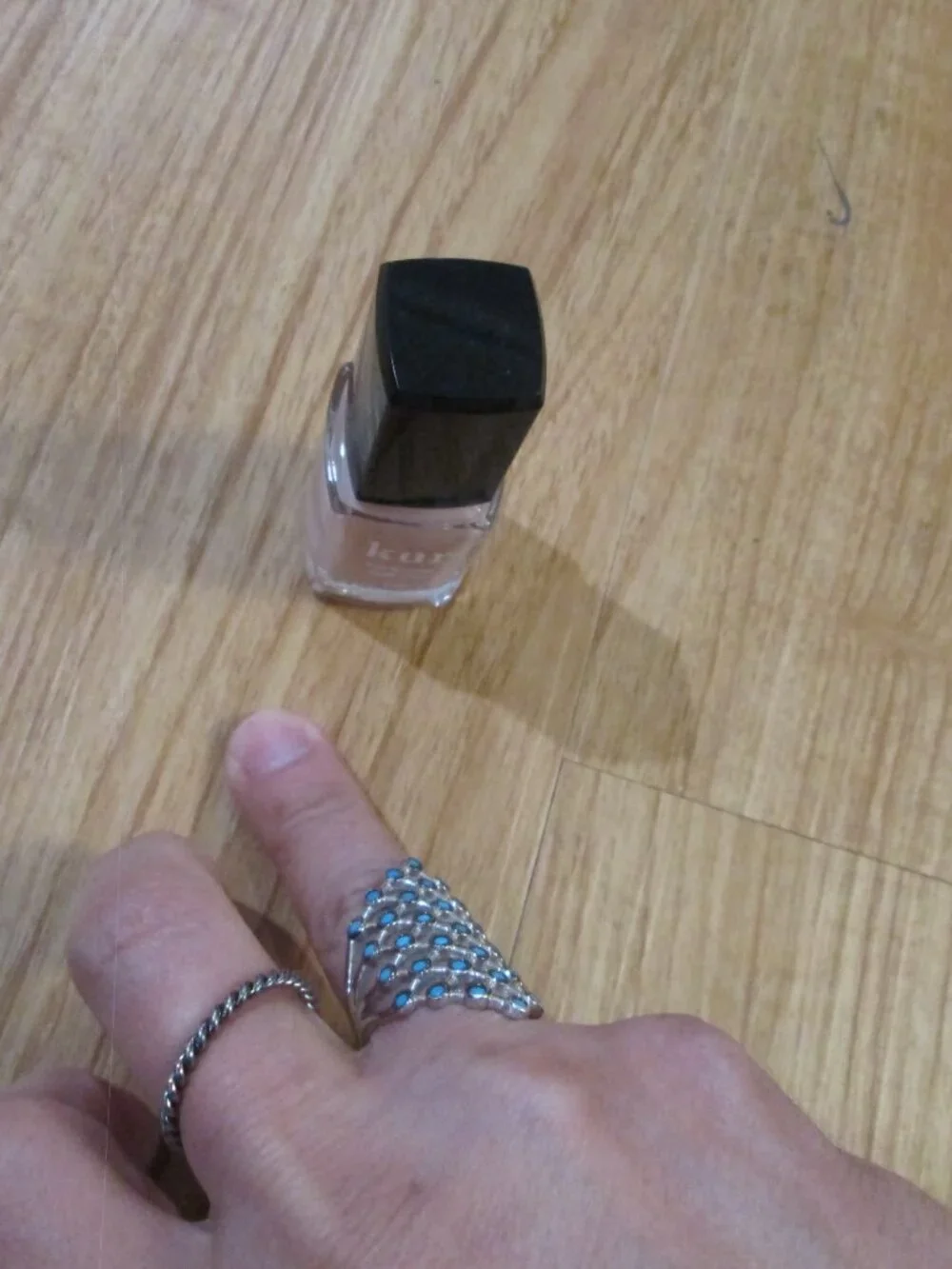 Kur of Londontown 12ml Perfecting Nail Veil 4 luxury nail polish NWOB
